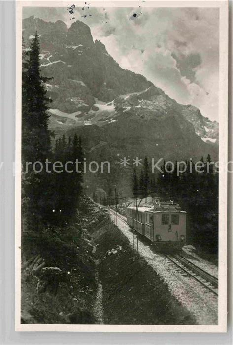 Zahnradbahn Bayerische Zugspitzbahn Riffelriss