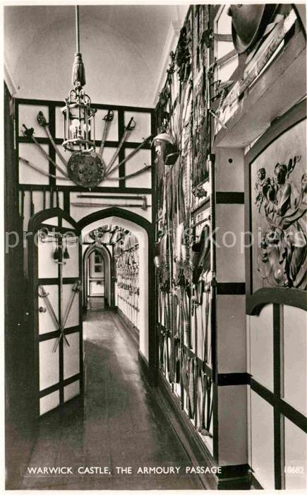 Warwick Castle The Armoury Passage