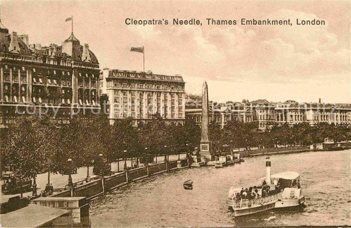 London Cleopatras Needle Thames Embankment