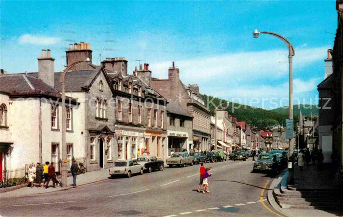 Peebles District Scottish Borders High Street