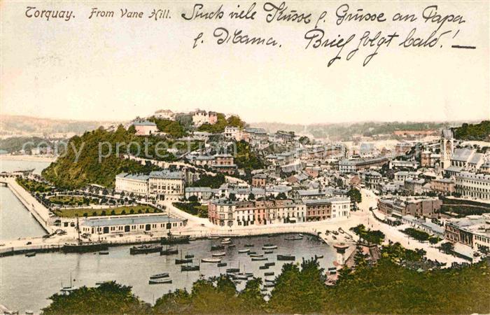 Torquay UK From Vane Hill