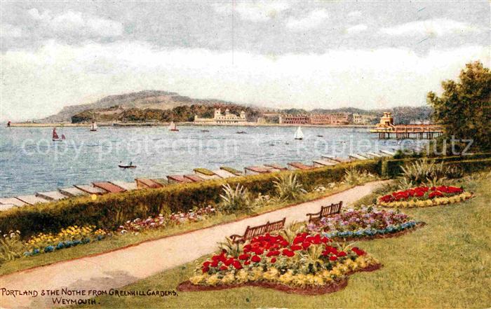Weymouth Dorset Portland and the Note from Greenhill Gardens