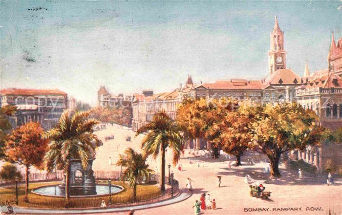 Bombay Mumbai Rampart Row