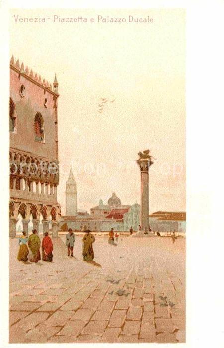 Venezia Venedig Piazzetta e Palazzo Ducale
