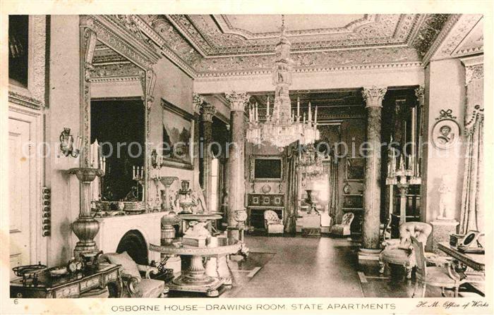 Osborne Isle of Wight Osborne Hous Drawing Room State Apartments