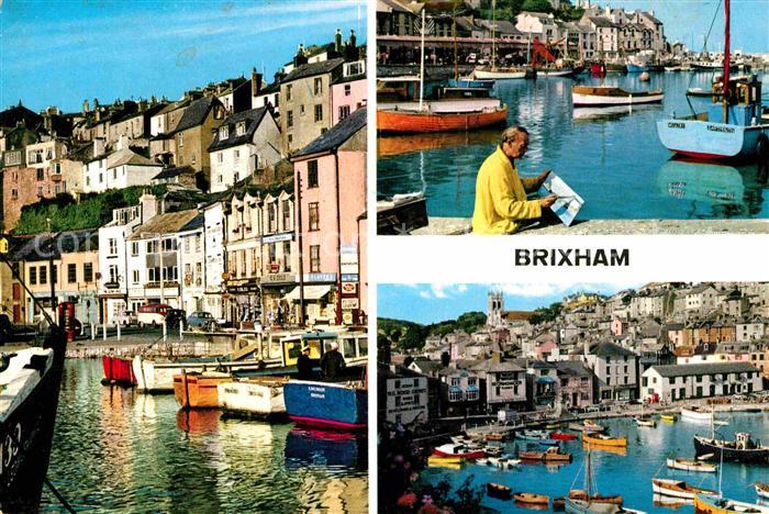 Brixham Hafenpartien