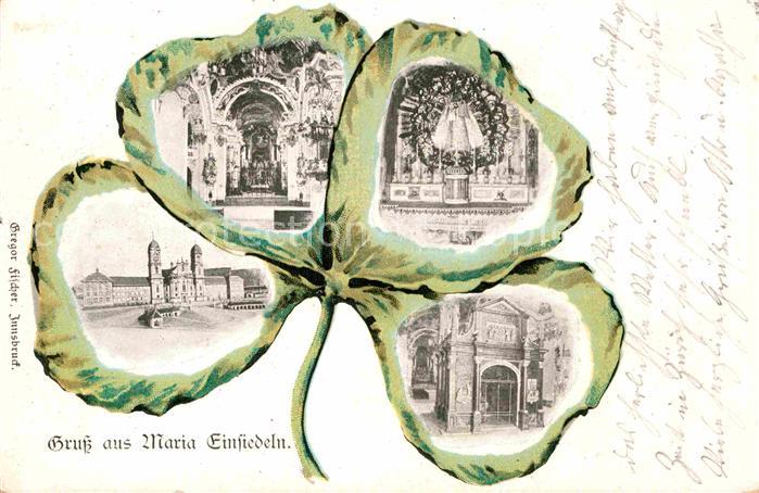 Einsiedeln SZ Kloster Maria Einsiedeln Klosterkirche Hochaltar