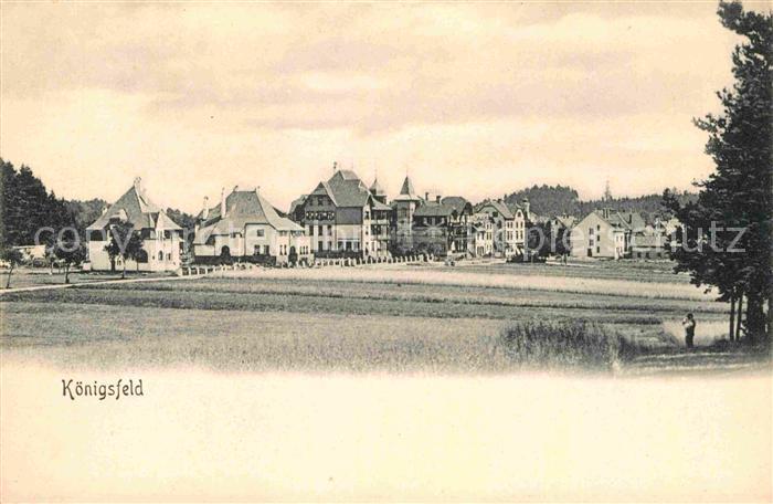 Koenigsfeld Schwarzwald Ortsansicht