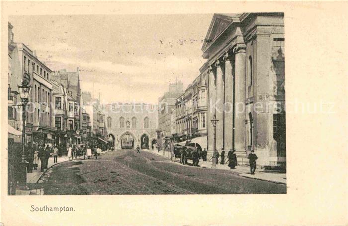 Southampton Strassenpartie