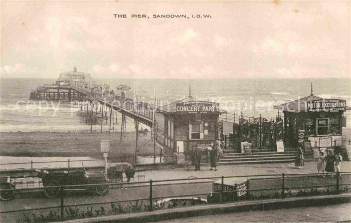 Sandown Isle of Wight Seebruecke