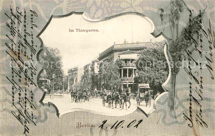 BERLIN  CITY Im Thiergarten