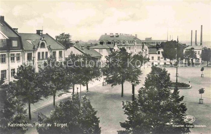 Katrineholm Parti av Torget