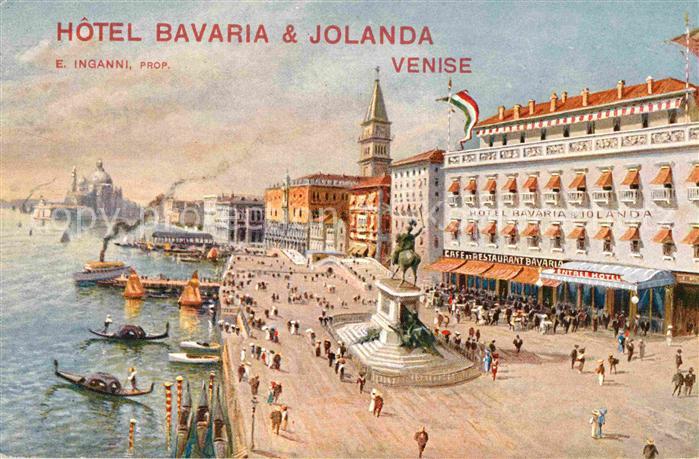 Venise Venezia Hotel Bavaria et Jolanda