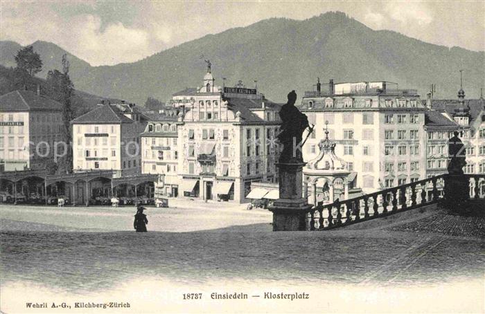 Einsiedeln SZ Klosterplatz