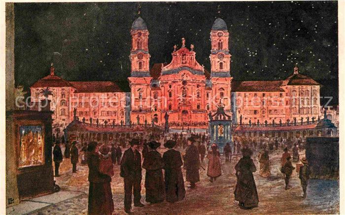 Einsiedeln SZ Kloster Kirche