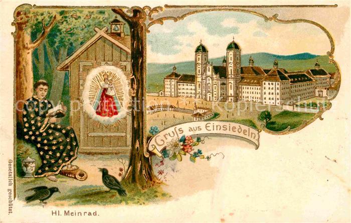 Einsiedeln SZ Kloster Kirche Hl Meinrad