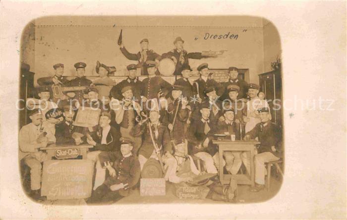 DRESDEN Elbe Hauskapelle Fidele Erzgebirgler Skat Club
