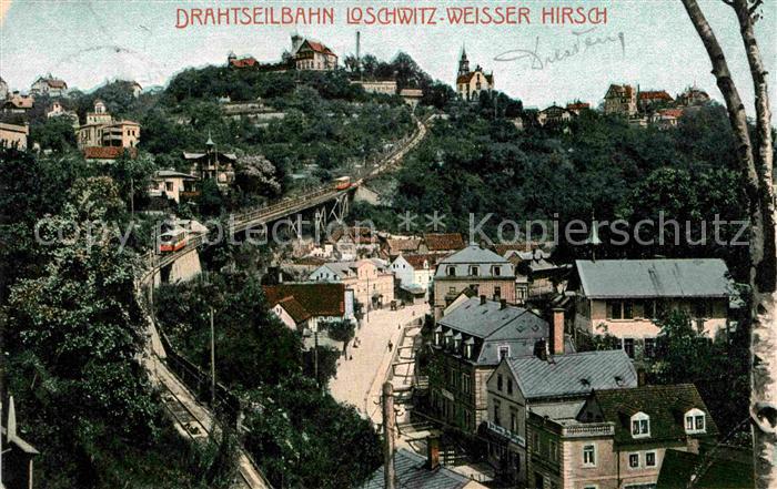 Loschwitz Drahtseilbahn Weisser Hirsch