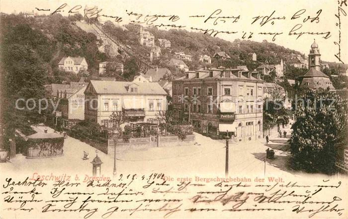 Loschwitz Dresden Bergschwebebahn