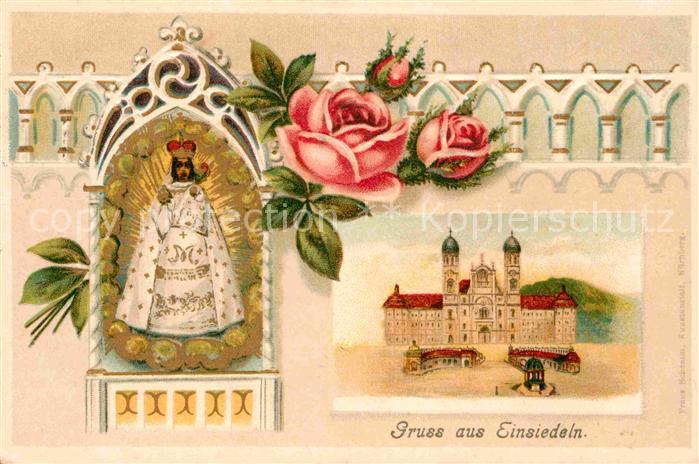 Einsiedeln SZ Kloster und Kirche Gnadenbild