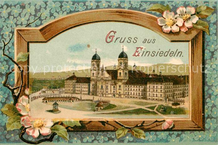 Einsiedeln SZ Kloster und Kirche