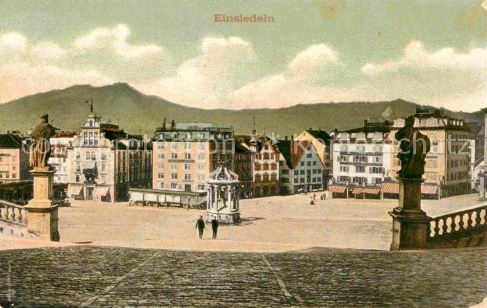 Einsiedeln SZ Teilansicht