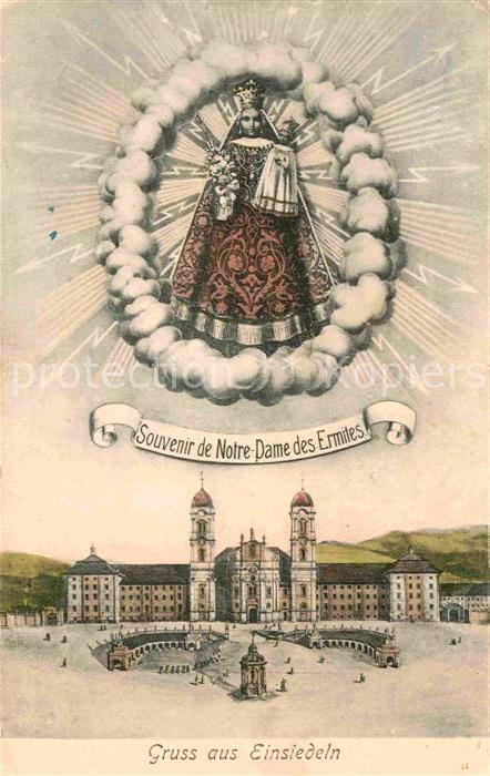 Einsiedeln SZ Kloster und Kirche Gnadenbild