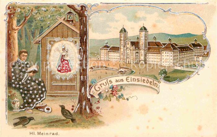 Einsiedeln SZ Kloster Kirche Hl Meinrad