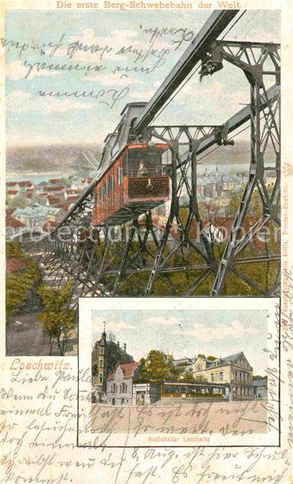 Loschwitz Berg Schwebebahn Rathskeller