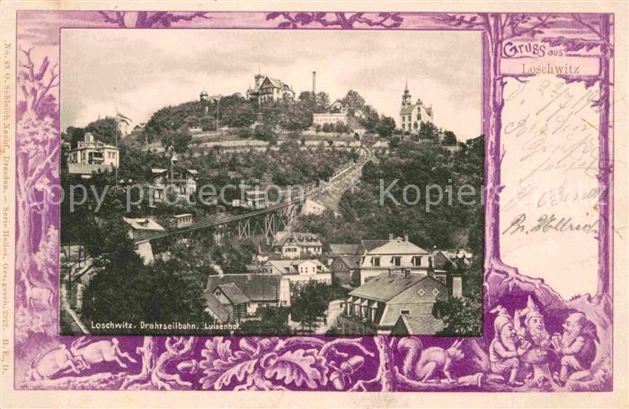 Loschwitz Drahtseilbahn Luisenhof