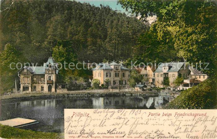 Pillnitz Partie im Friedrichsgrund