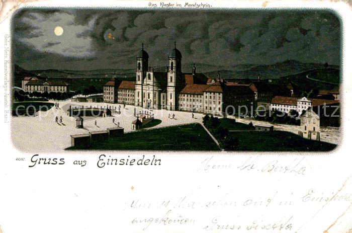 Einsiedeln SZ Kloster und Kirche
