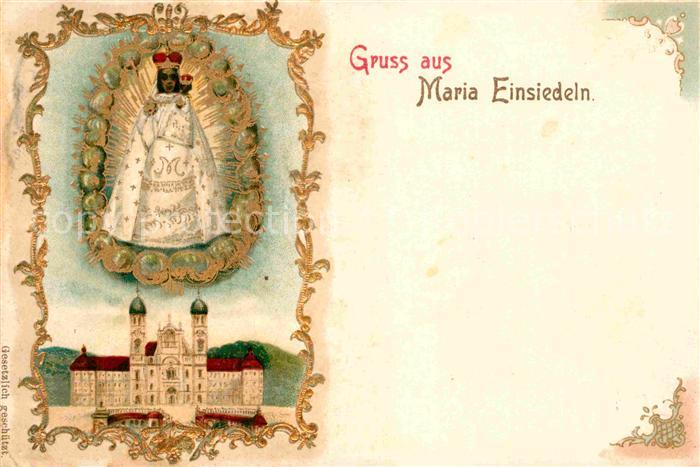 Einsiedeln SZ Kloster Maria Einsiedeln Gnadenbild