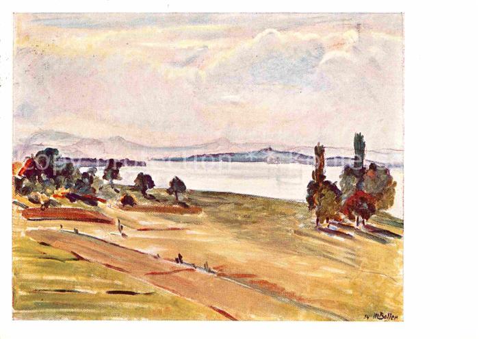 Ermatingen Untersee Gemaelde