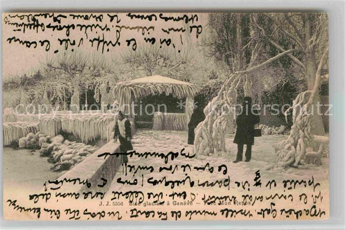 Geneve GE Bise glaciale a Geneve