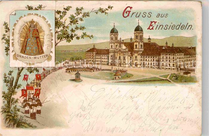 Einsiedeln SZ Kloster Kirche Gnadenbild
