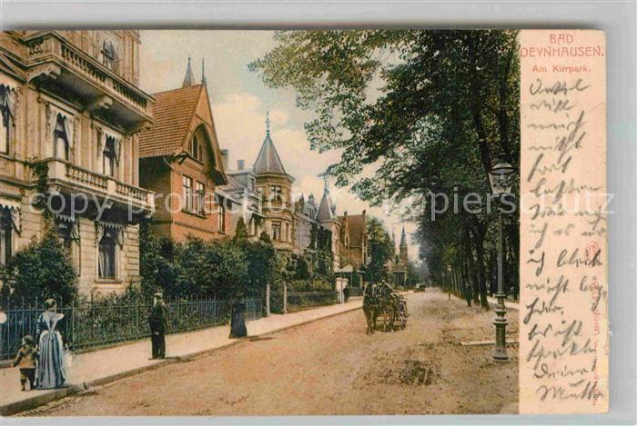 Bad Oeynhausen Am Kurpark Pferdekutsche