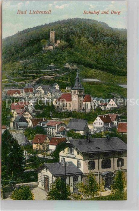 Bad Liebenzell Bahnhof und Burg