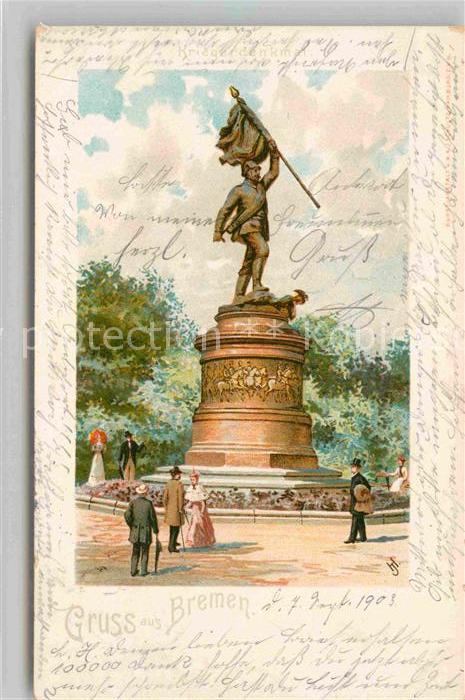 BREMEN  CITY Kriegerdenkmal