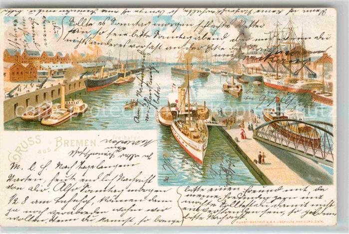 BREMEN  CITY Freihafen