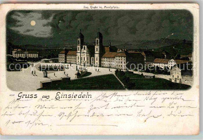 Einsiedeln SZ Kloster Kirche