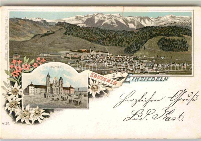 Einsiedeln SZ Panorama Convent