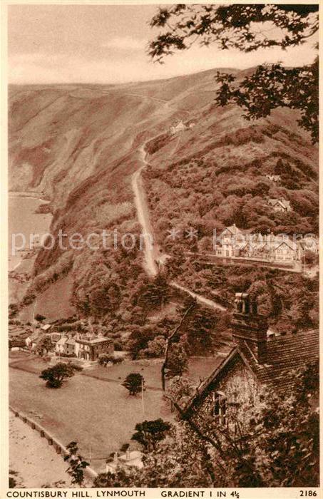 Lynmouth Countisbury Hill