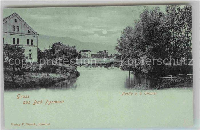 Bad Pyrmont Partie an der Emmer