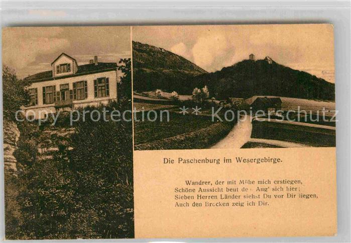 Schaumburg Rinteln Die Paschenburg