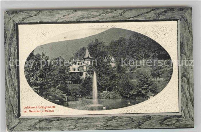 Neustadt Haardt Koenigsmuehle Schwanenteich