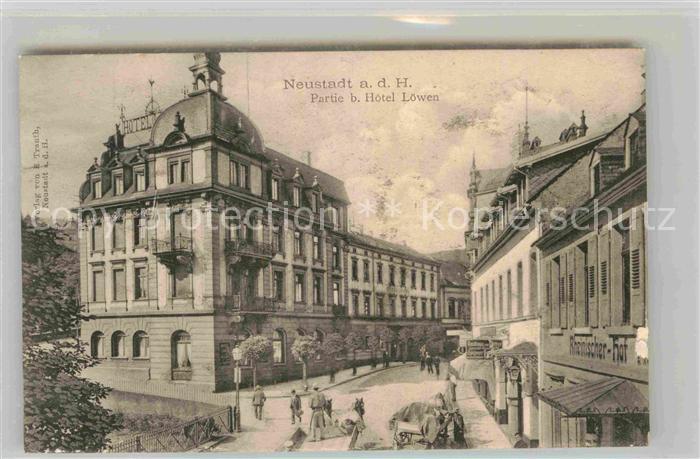 Neustadt Haardt Partie beim Hotel Loewen