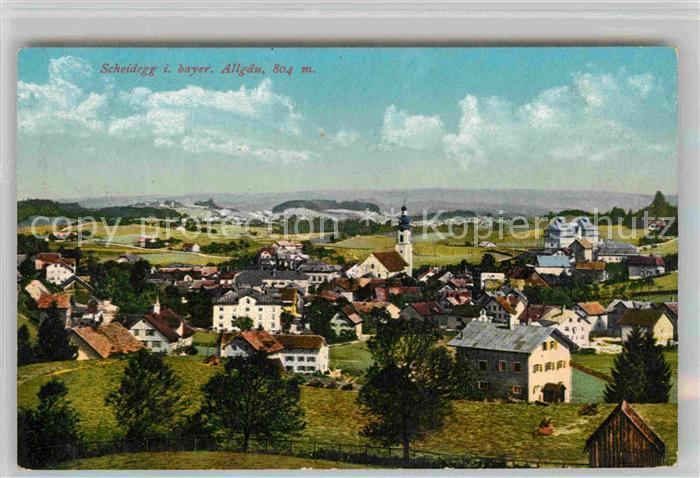 Scheidegg Allgaeu Panorama