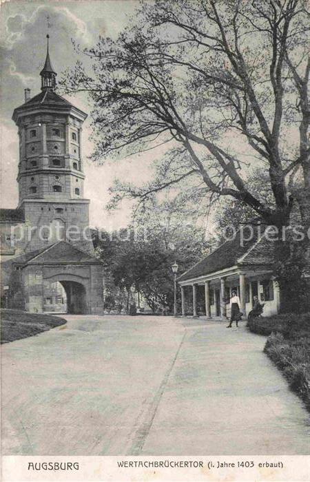 Augsburg Wertachbrueckertor