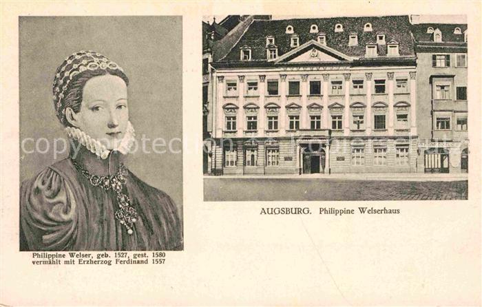 Augsburg Philippine Welserhaus Philippine Welser Portrait